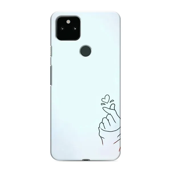 Чехол с рисунком «Сердце на голубом» для Google Pixel 5 Чехол с рисунком «Сердце на голубом» для Google Pixel 5