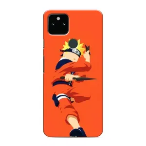 Чохли з принтом НАРУТО на Google Pixel 5 (Силует Наруто)