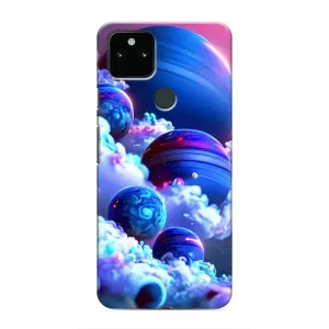 Чохли КОСМОС  на Google Pixel 5 (Сині планети)