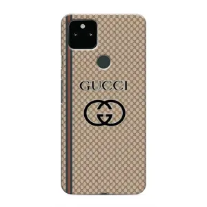 Чехлы Бренд GUCCI для Google Pixel 5 (Стиль Гуччи)