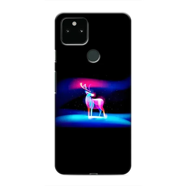 Чехол с рисунком «Яркий олень» для Google Pixel 5
