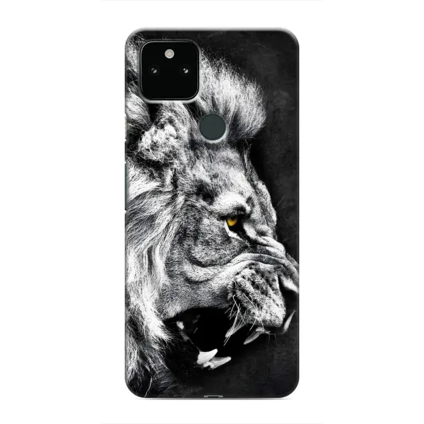 Чехол с рисунком «Злой ЛЕВ» для Google Pixel 5 Чехол с рисунком «Злой ЛЕВ» для Google Pixel 5