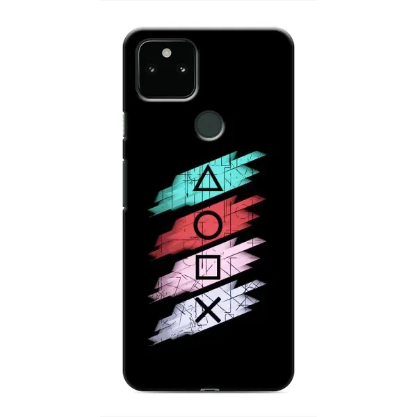 Чехол с рисунком «Значки Sony» для Google Pixel 5 Чехол с рисунком «Значки Sony» для Google Pixel 5