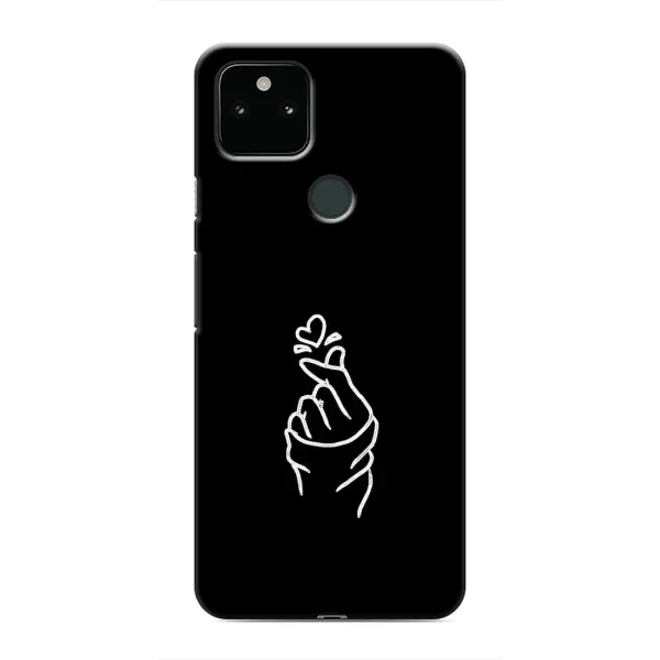 Чехол с рисунком «Знак Сердечка» для Google Pixel 5 Чехол с рисунком «Знак Сердечка» для Google Pixel 5
