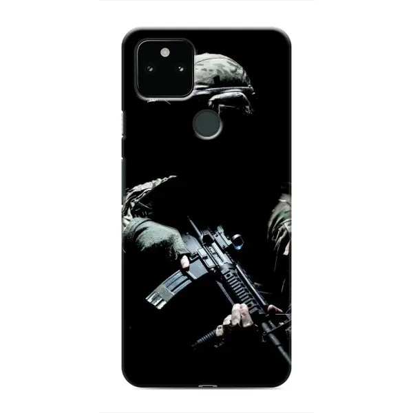 Чохол з малюнком «ЗСУ снайпер» для Google Pixel 5 Чохол з малюнком «ЗСУ снайпер» для Google Pixel 5