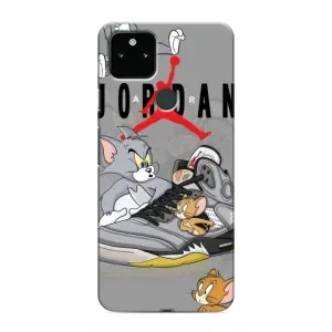 Силіконовый Чохол Nike Air Jordan на Гугл Піксель 5а 5джі (Air Jordan)
