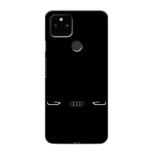 Силіконовий бампер з картинкою машини на Google Pixel 5a 5G (Сілует Audi)
