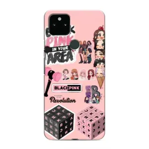 Чохли з картинкою для Google Pixel 5a 5G (BLACK PINK колаж)
