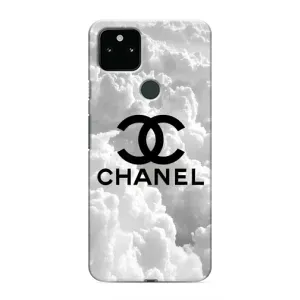 Чехол с Брендами одежды на Гугл Пиксель 5а 5джи (CHANEL)