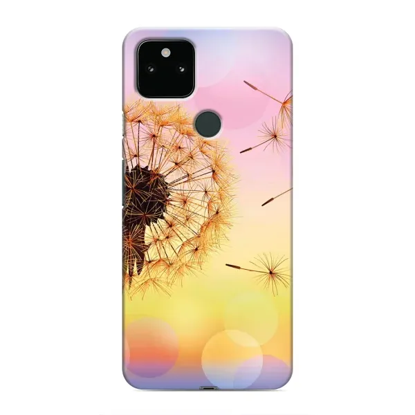 Чехол с рисунком «Цветок-одуванчик» для Google Pixel 5a 5G Чехол с рисунком «Цветок-одуванчик» для Google Pixel 5a 5G