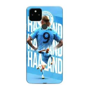 Чохли з принтом на Google Pixel 5a 5G Футболіст (Erling Haaland)