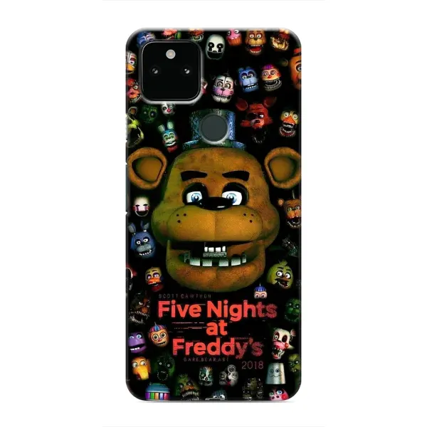 Чехол с рисунком «Freddy» для Google Pixel 5a 5G Чехол с рисунком «Freddy» для Google Pixel 5a 5G