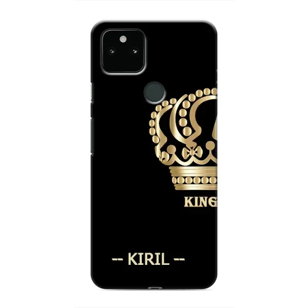 Чехол с рисунком «KIRIL» для Google Pixel 5a 5G Чехол с рисунком «KIRIL» для Google Pixel 5a 5G