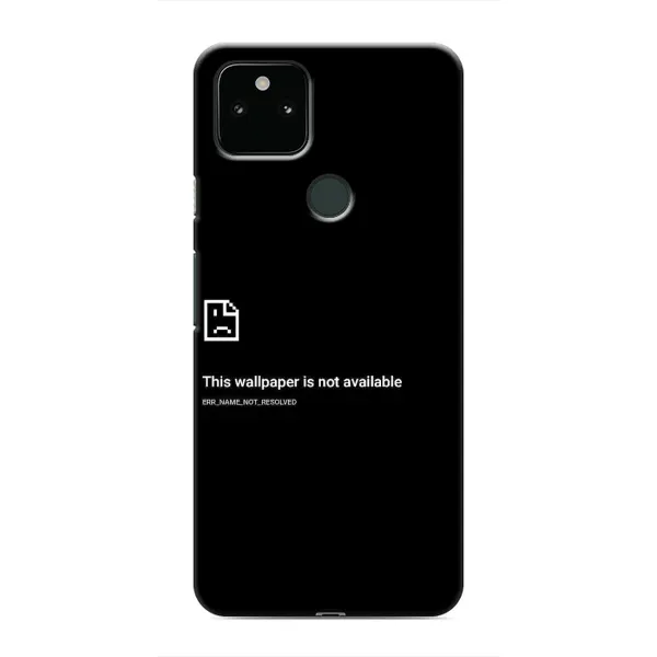 Чехол с рисунком «Ошибка» для Google Pixel 5a 5G Чехол с рисунком «Ошибка» для Google Pixel 5a 5G