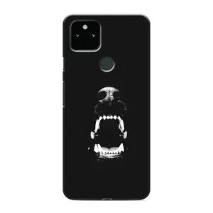 Чехол ДОБЕРМАН для Google Pixel 5a 5G (Пасть добермана)