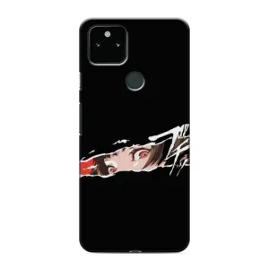 Силіконові чохлі з очіма Anime для Гугл Піксель 5а 5джі (Персона 5)