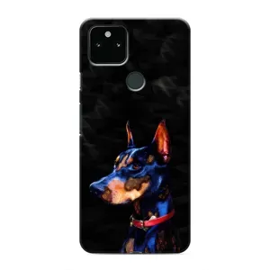Бампер для Google Pixel 5a 5G с картинкой "Песики" (Собака Мопс)