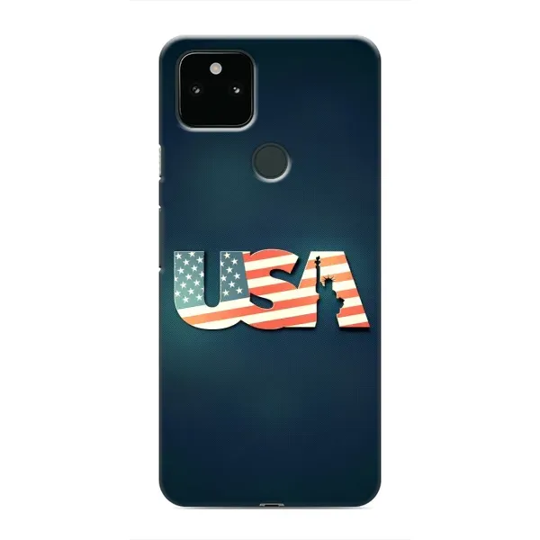 Чехол с рисунком «USA» для Google Pixel 5a 5G Чехол с рисунком «USA» для Google Pixel 5a 5G