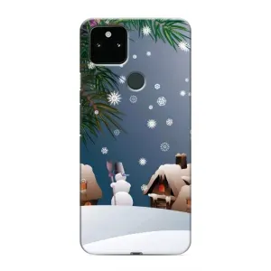 Чехлы на Новый Год Google Pixel 5a 5G (Зима)