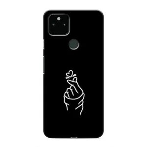 Чехлы (Знак сердечка) на Google Pixel 5a 5G (Знак Сердечка)