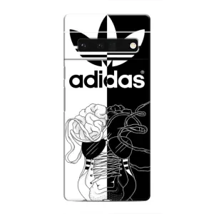 Чехол в стиле "Адидас" для Гугул Пиксель 6 Про (Adidas шнурки)