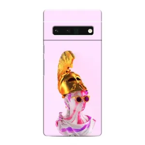 Чехол с Прикольным принтом на Google Pixel 6 Pro (АРТ Статуя)