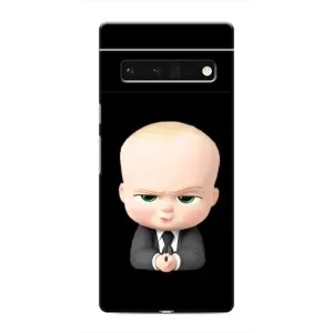 Мультяшный принт на Чехол для Гугул Пиксель 6 Про (Бос)