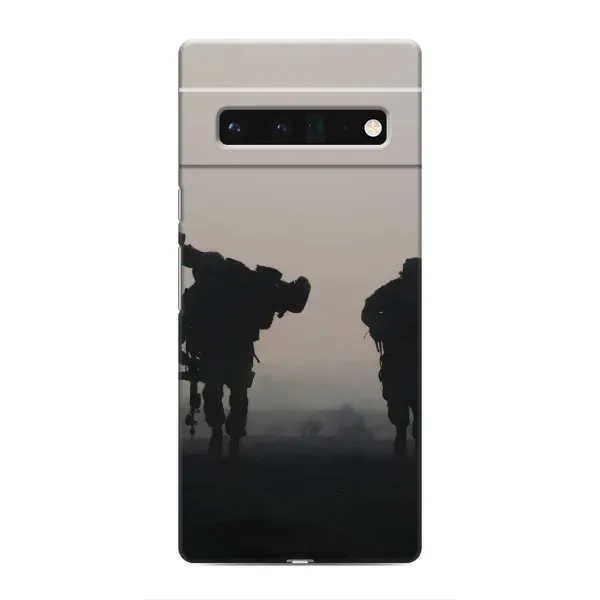 Чехол с рисунком «Бой солдат» для Google Pixel 6 Pro Чехол с рисунком «Бой солдат» для Google Pixel 6 Pro