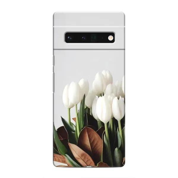 Чехол с рисунком «Букет тюльпанов» для Google Pixel 6 Pro Чехол с рисунком «Букет тюльпанов» для Google Pixel 6 Pro