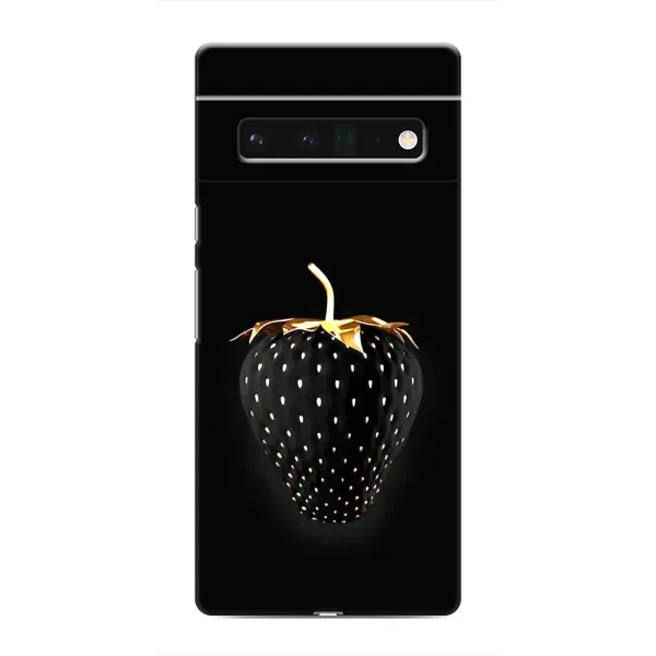 Чехол с рисунком «Чёрная клубника» для Google Pixel 6 Pro Чехол с рисунком «Чёрная клубника» для Google Pixel 6 Pro