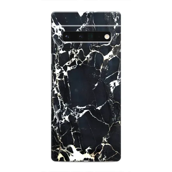 Чехол с рисунком «Чёрный мрамор» для Google Pixel 6 Pro Чехол с рисунком «Чёрный мрамор» для Google Pixel 6 Pro