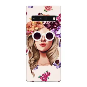 Чохол з картинкою Модні Дівчата Google Pixel 6 Pro (Дівчина в окулярах)