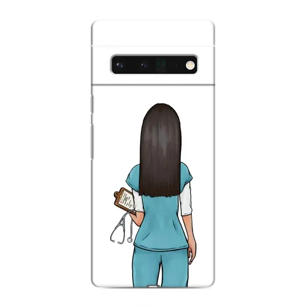Чехол с рисунком «Доктор» для Google Pixel 6 Pro Чехол с рисунком «Доктор» для Google Pixel 6 Pro