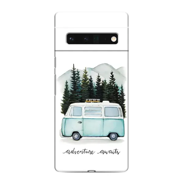 Чехол с рисунком «Домик на колесах» для Google Pixel 6 Pro Чехол с рисунком «Домик на колесах» для Google Pixel 6 Pro