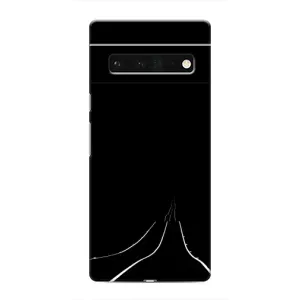 Чохол з картинками на чорному фоні для Google Pixel 6 Pro (Дорога)