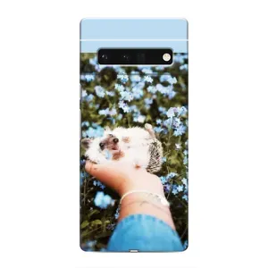 Чохли з зображенням різних тварин на Google Pixel 6 Pro (Їжачок в руці)