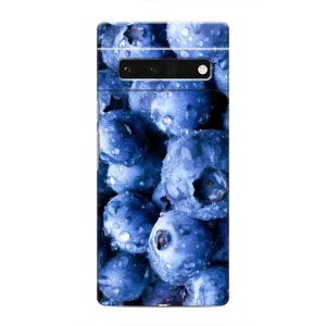 Чехол с изображением  вкусной еды для Google Pixel 6 Pro (Голубика)