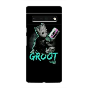 Чехол Супергерои Марвел на Гугул Пиксель 6 Про (Groot)