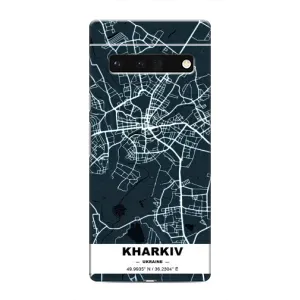 Чехлы силиконовые (Город Харьков) на Гугул Пиксель 6 Про (Харьков)