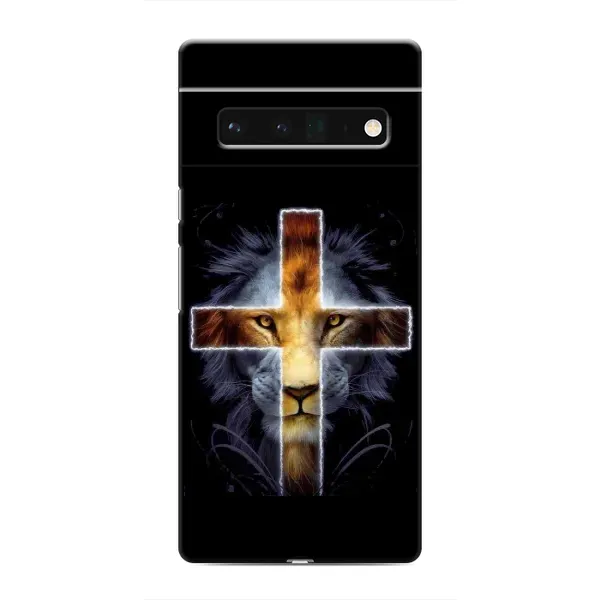 Чохол з малюнком «Ісус Лев» для Google Pixel 6 Pro Чохол з малюнком «Ісус Лев» для Google Pixel 6 Pro