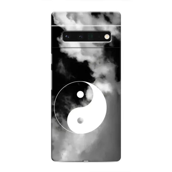 Чехол с рисунком «Инь-Янь» для Google Pixel 6 Pro Чехол с рисунком «Инь-Янь» для Google Pixel 6 Pro