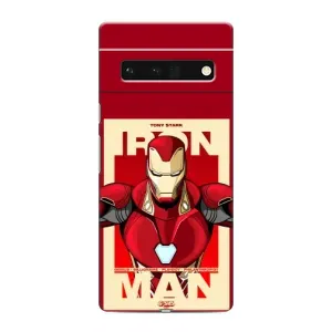 Чехол Супергерой Железный человек на Google Pixel 6 Pro (Iron man)