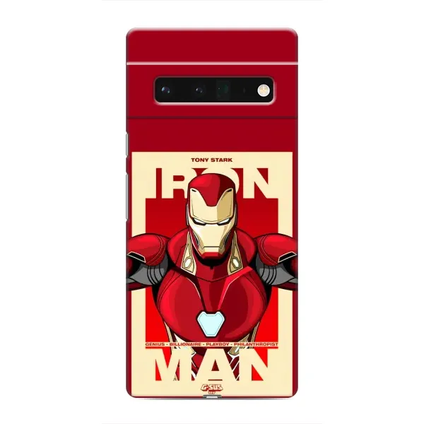 Чехол с рисунком «Iron man» для Google Pixel 6 Pro Чехол с рисунком «Iron man» для Google Pixel 6 Pro