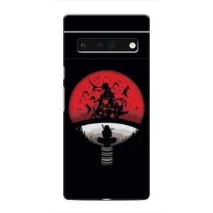 Чехлы с картинкой Итачи Учиха на Google Pixel 6 Pro (Итачи на черном)