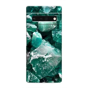 Чохол (Дорого-богато) на Google Pixel 6 Pro (Смарагд)