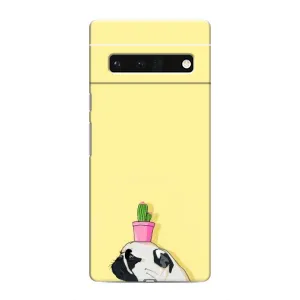 Бампер для Google Pixel 6 Pro з картинкою "Песики" (Кактус на голові)