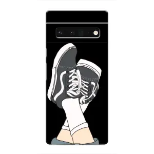 Чехол с Прикольным принтом на Google Pixel 6 Pro (Кеды)