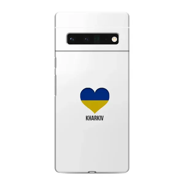 Чехол с рисунком «Kharkiv» для Google Pixel 6 Pro Чехол с рисунком «Kharkiv» для Google Pixel 6 Pro