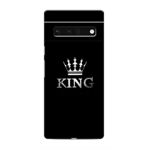 Чохол (Корона на чорному фоні) для Гугул Піксель 6 Про (KING)