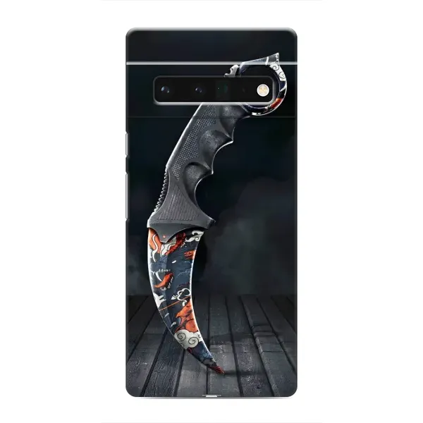 Чохол з малюнком «Кинжал КС ГО» для Google Pixel 6 Pro Чохол з малюнком «Кинжал КС ГО» для Google Pixel 6 Pro